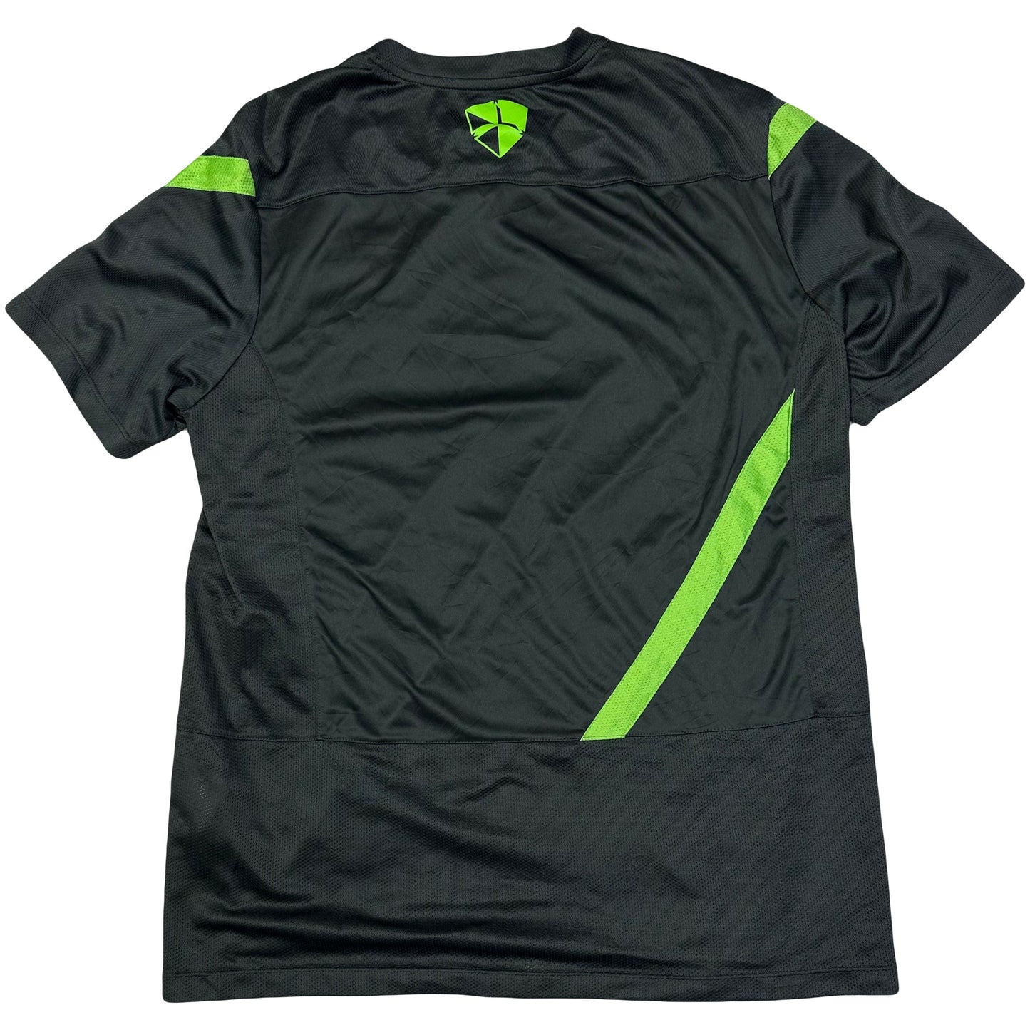 Nike Portugal 2011/12 Training Shirt In Charcoal Grey ( M )