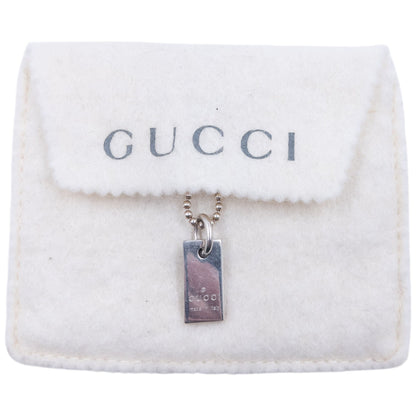 Vintage 2000s Gucci Silver Pendent Anklet