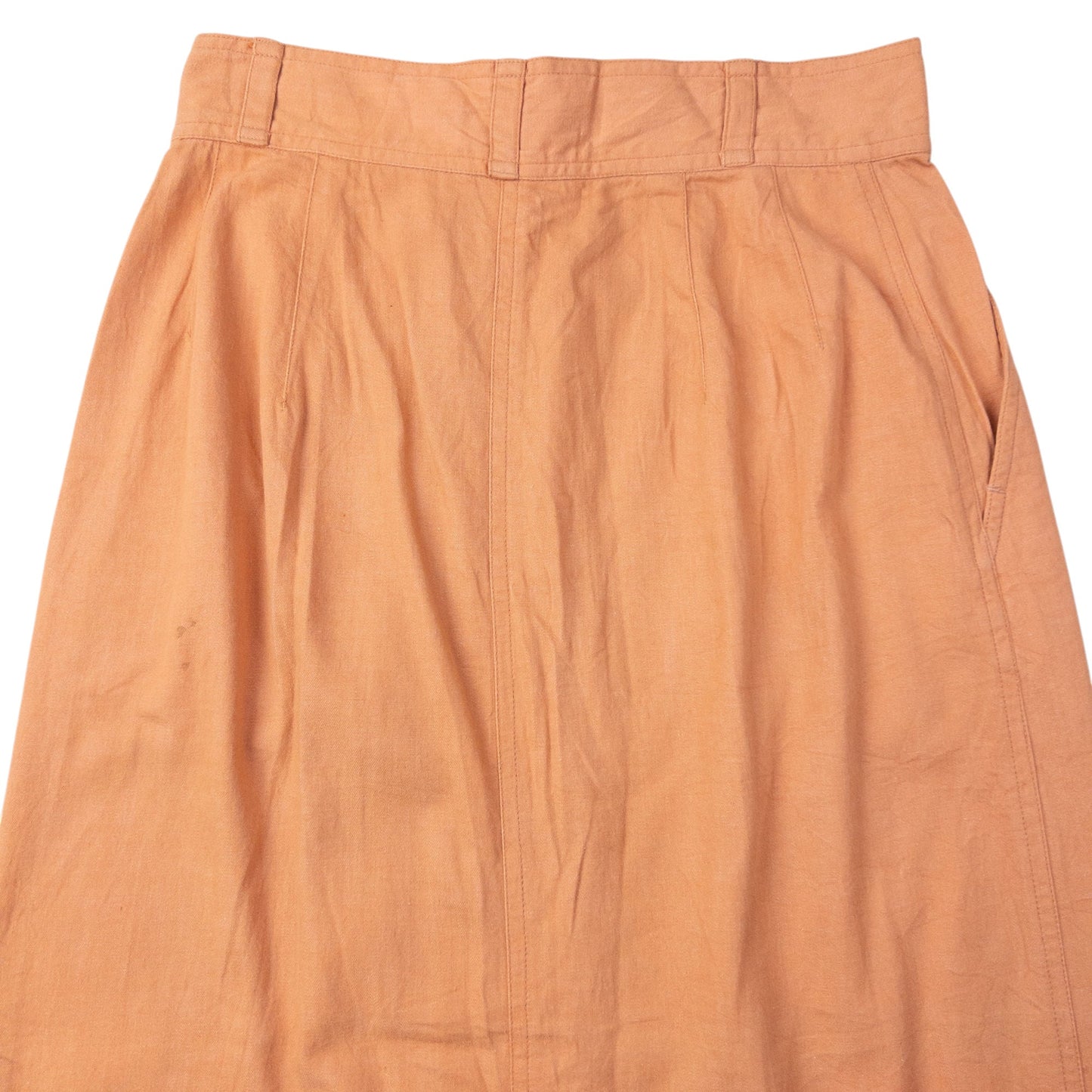 Vintage 80s Issey Miyake Button Up Skirt Womens Size W27