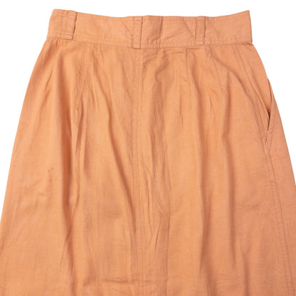 Vintage 80s Issey Miyake Button Up Skirt Womens Size W27