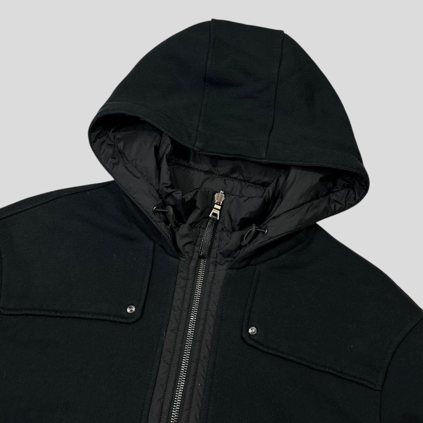 Prada Sport 2011 Reversible Big Spellout Logo Technical Jacket - M