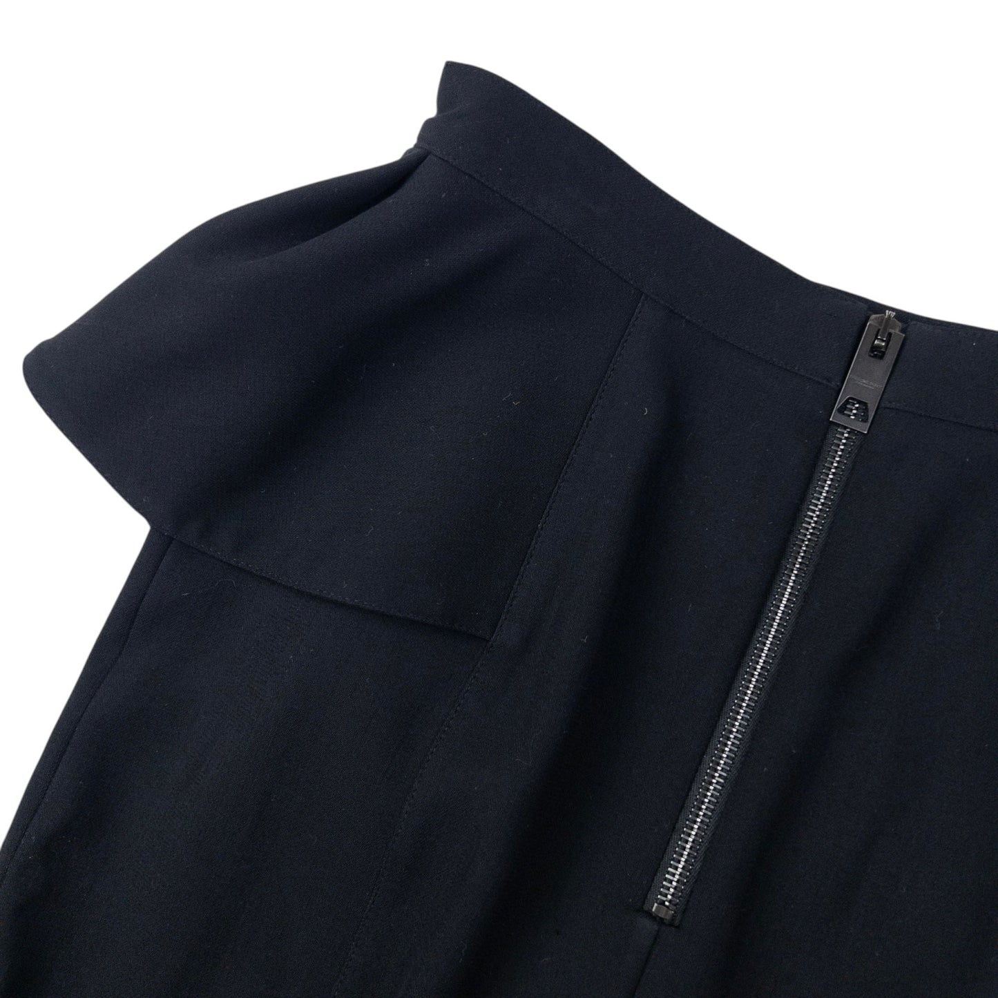 Vintage Burberry Prorsum Ruffle Skirt Womens Size W25 | W25, Black