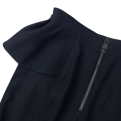 Vintage Burberry Prorsum Ruffle Skirt Womens Size W25 | W25, Black