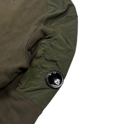 C.P. Company Khaki Nylon Crewneck