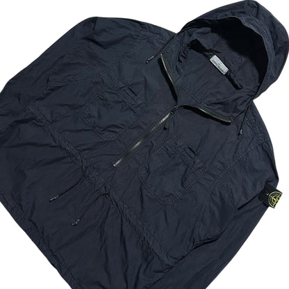 Stone Island Half Zip Up Double Pocket Smock