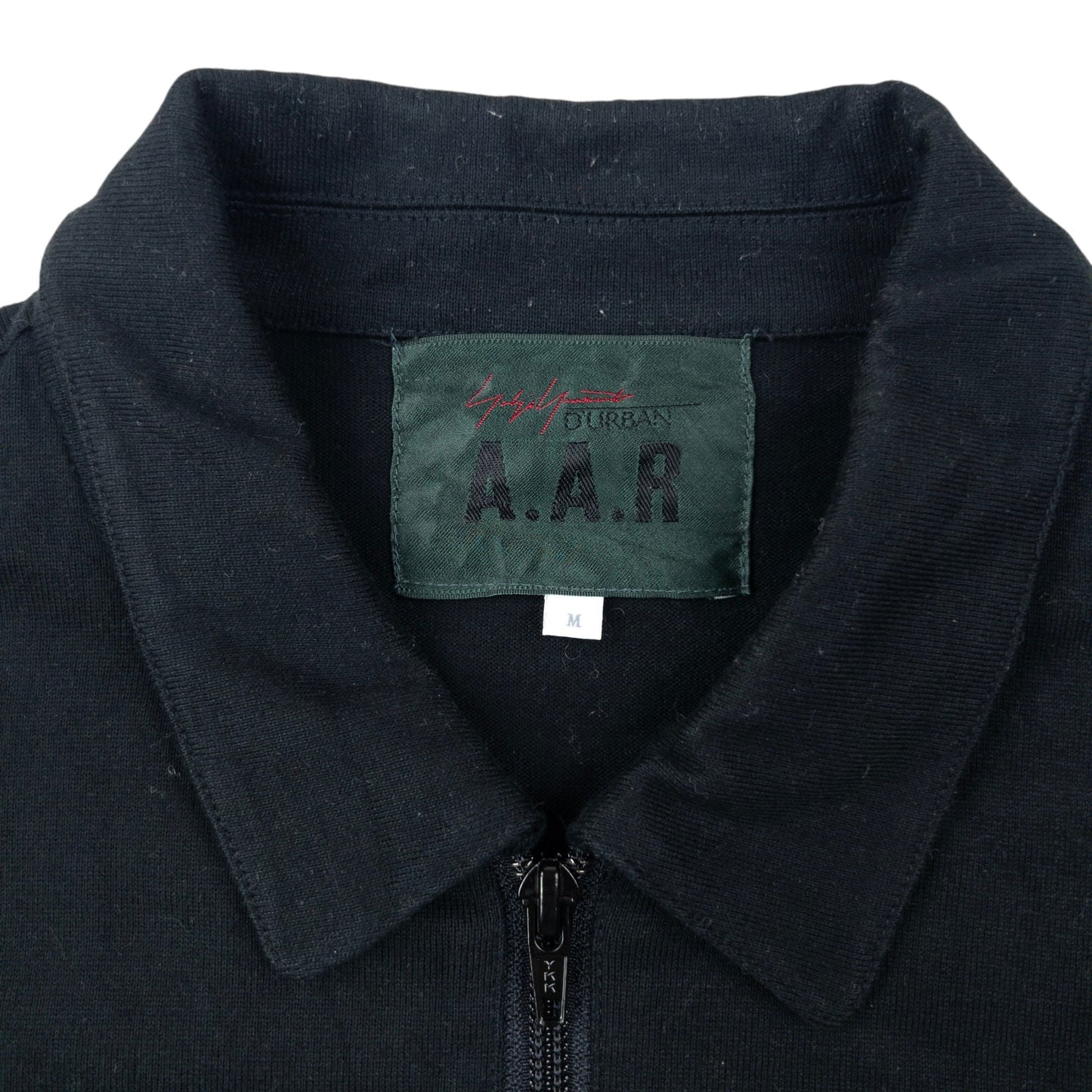 Vintage 90s Yohji Yamamoto D'Urban A.A.R Zip Pocket Jacket Size S | Small, Black
