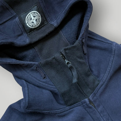 Stone Island AW/04 Cotton Zip Up Hoodie XXL | Default Title, Navy