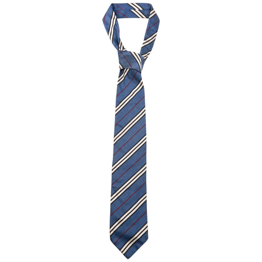 Vintage Burberry Nova Stripe Silk Tie