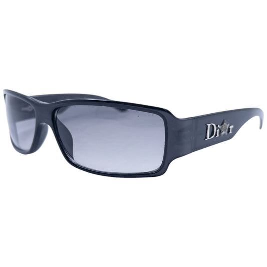 Vintage 2000s Dior Star Gem Sunglasses | O/S, Black