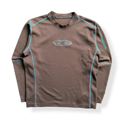 2000's Salomon Moto Mesh Long Sleeve (M) | Default Title, Multicoloured