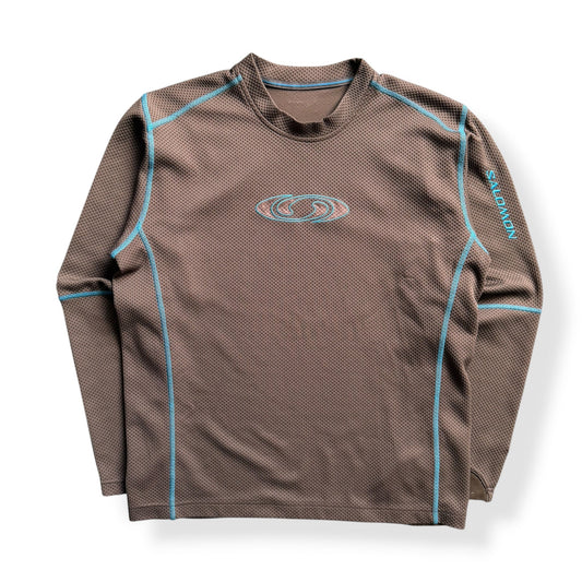 2000's Salomon Moto Mesh Long Sleeve (M) | Default Title, Multicoloured