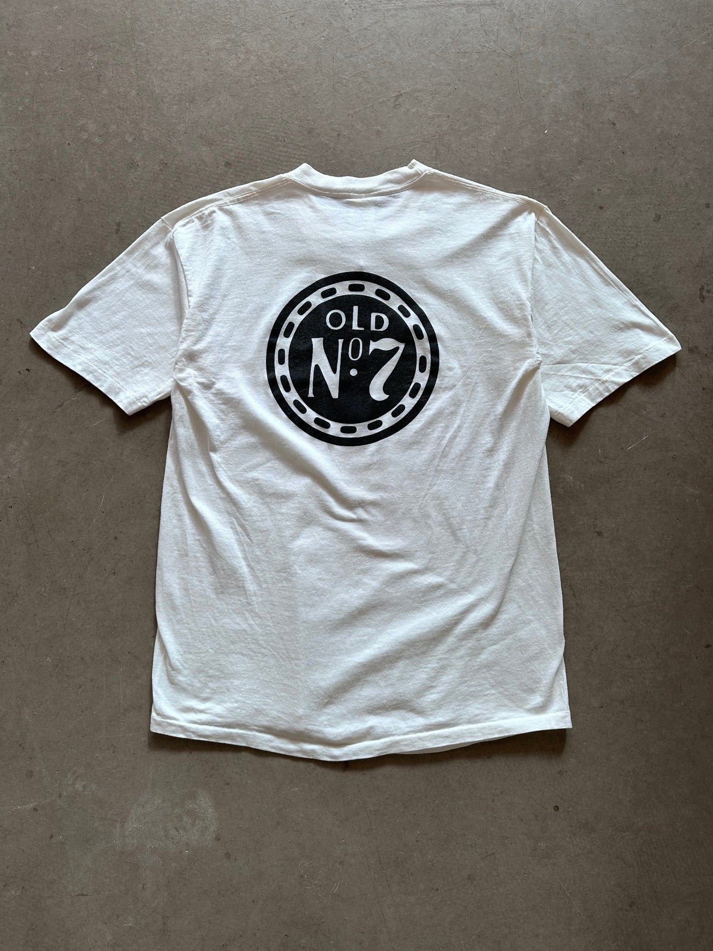 1990's Jack Daniels No.7 T-Shirt - L | Large, Red