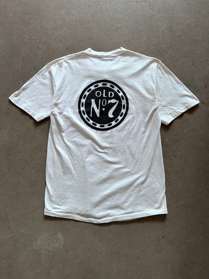 1990's Jack Daniels No.7 T-Shirt - L | Large, Red