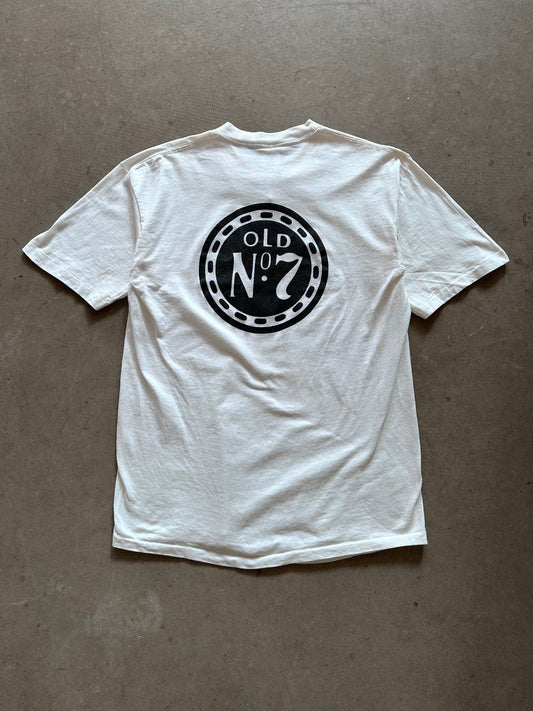 1990's Jack Daniels No.7 T-Shirt - L | Large, Red