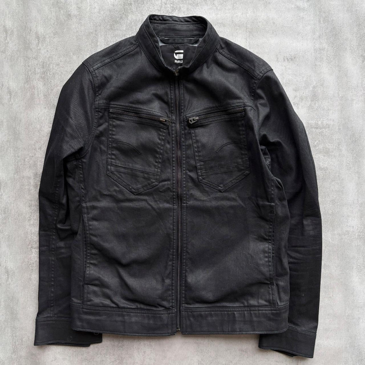 G-STAR WAXED JACKET | O/S, Black