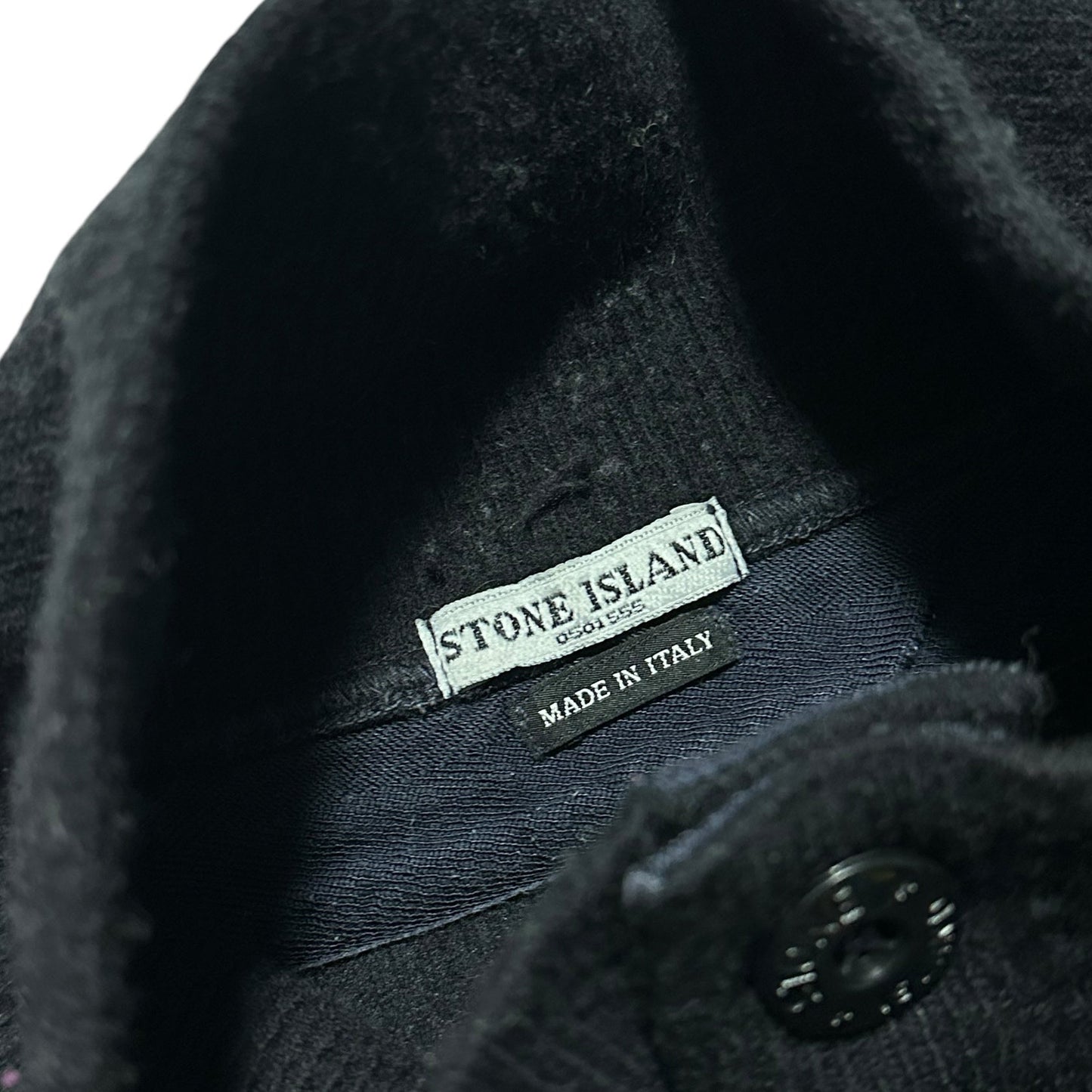 Stone Island Pullover 1/4 Button Up Knit Jumper