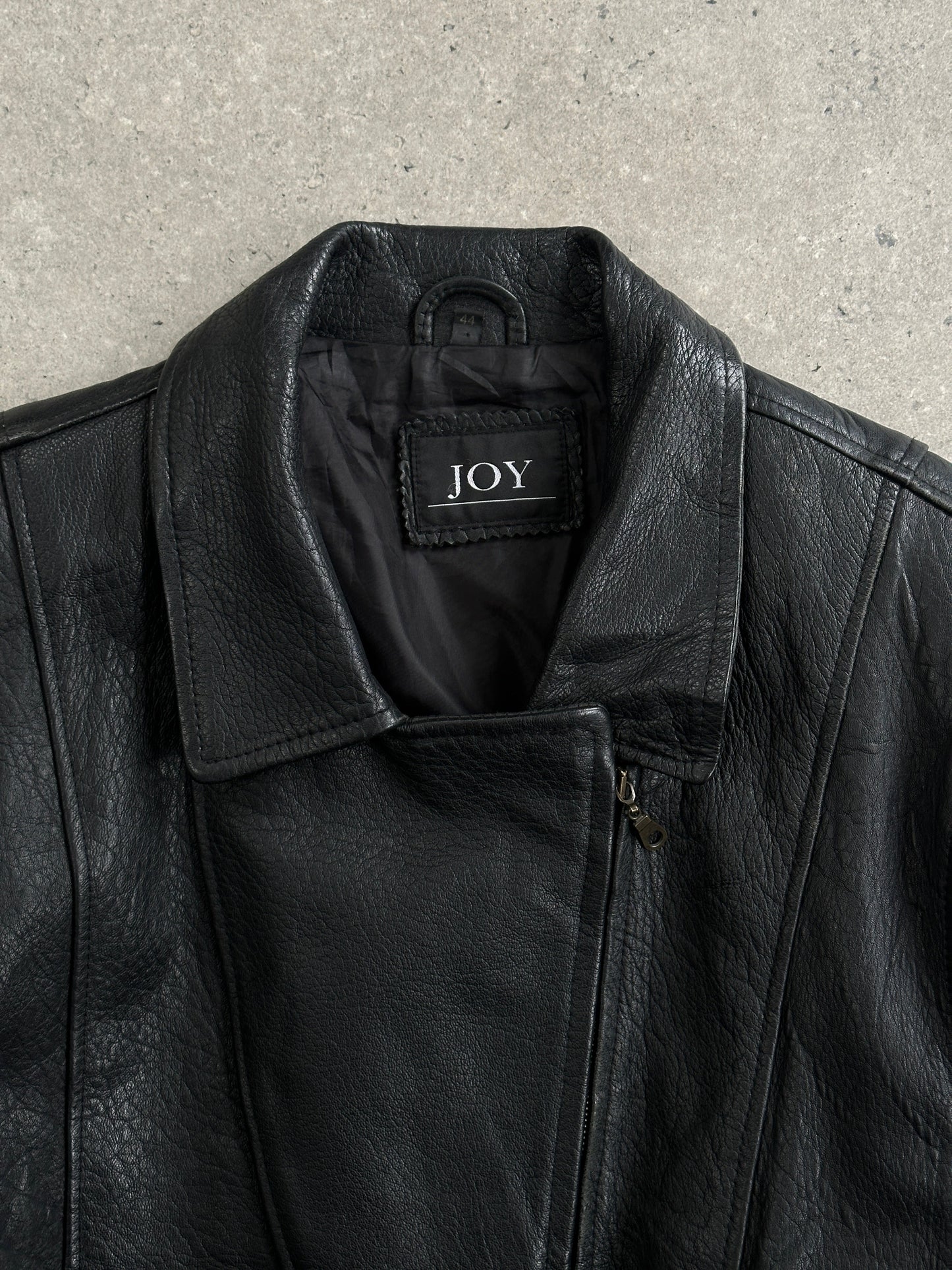 Vintage 1990s Lamb Leather Belted Jacket - XL