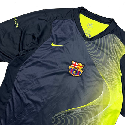 Nike Barcelona 2005/06 Training Shirt In Navy ( XL )