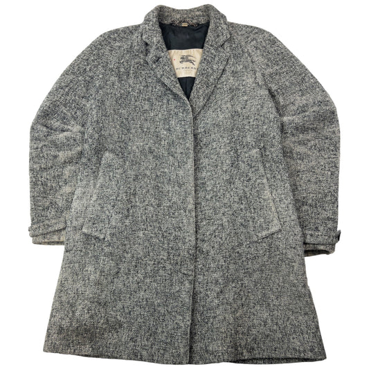 Vintage Burberry Wool Jacket Womens Size M | Medium, Grey