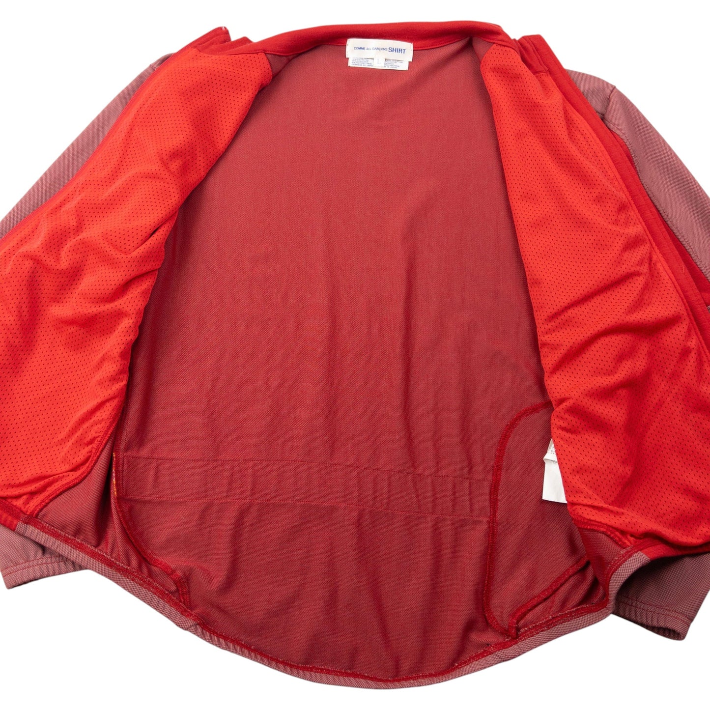 Vintage Comme Des Garçons SHIRT Lightweight Jacket Size S | Small, Red