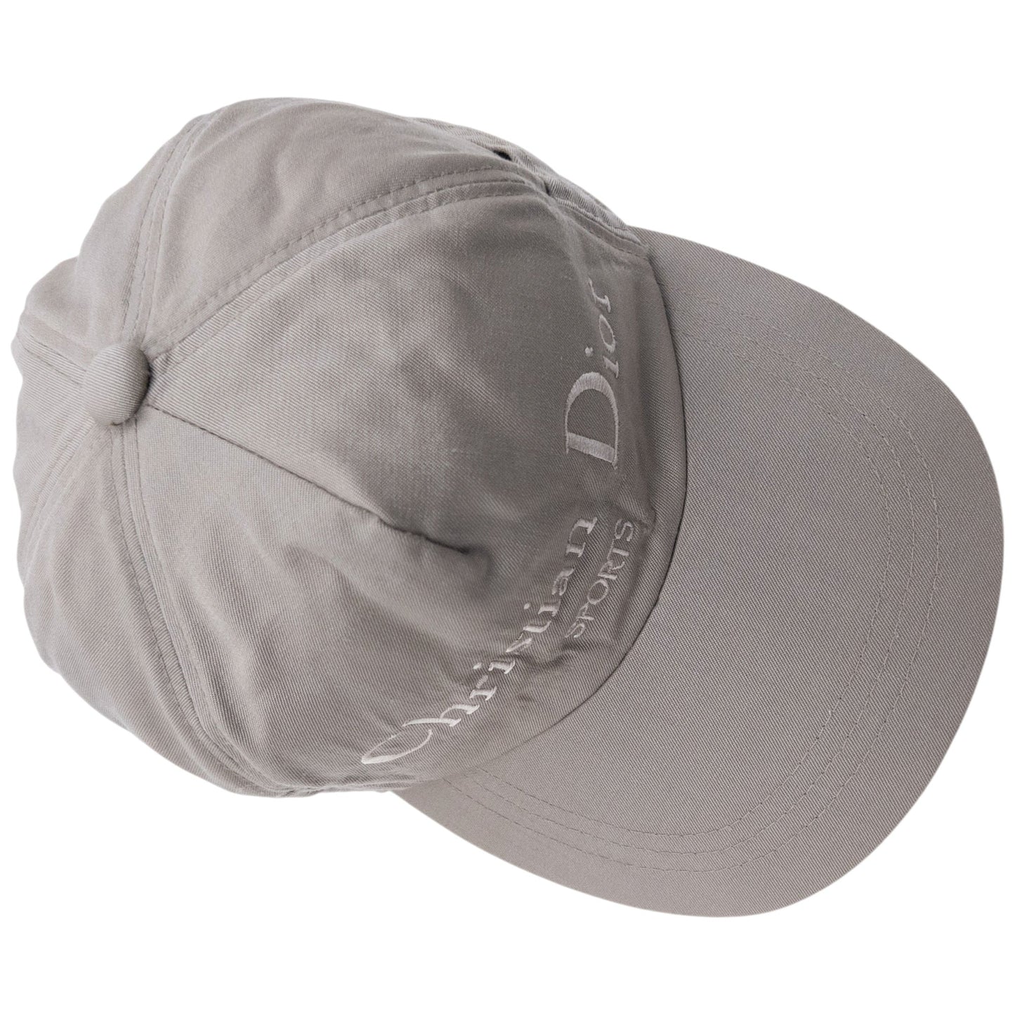 Vintage 90s Dior Sports Embroidered Hat | O/S, Beige
