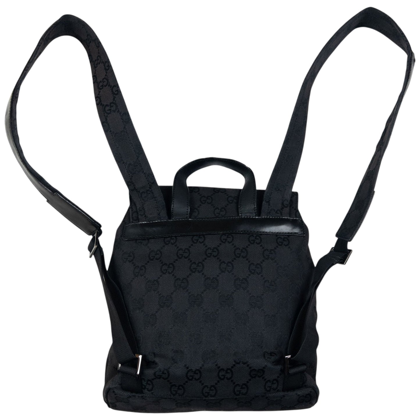 Vintage Gucci Monogram Bucket Backpack