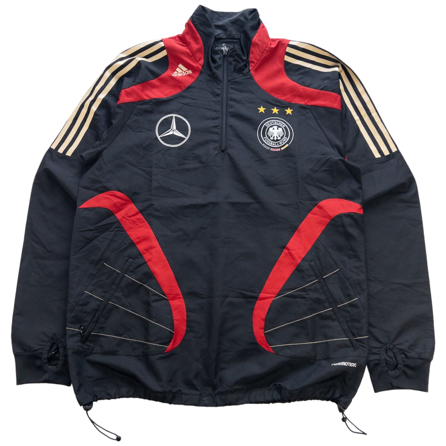 Vintage Adidas Germany Mercedes Benz Football Jacket Size XL