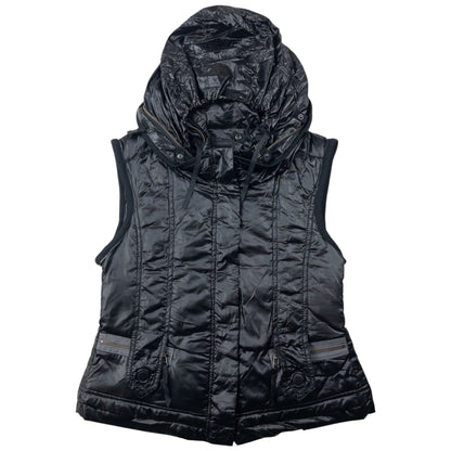 Vintage 2000s Marithe + Francois Girbaud Padded Gilet Size S | Small, Black