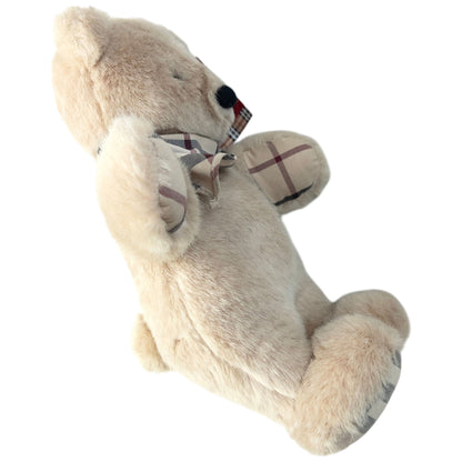 Vintage 2000s Burberry Nova Check Teddy Bear | O/S, Beige