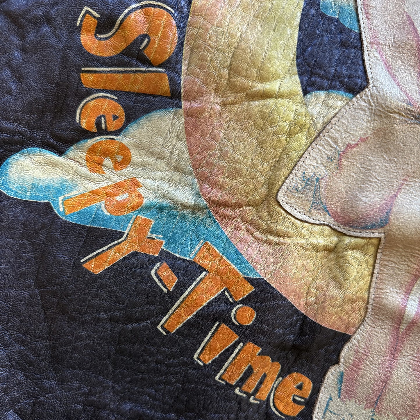 Avirex 'Sleepy-Time Gal' A2 Leather Flight Jacket - XS / S