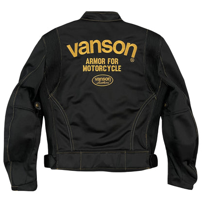 Vanson Leathers Motorcycle Racer Jacket - M