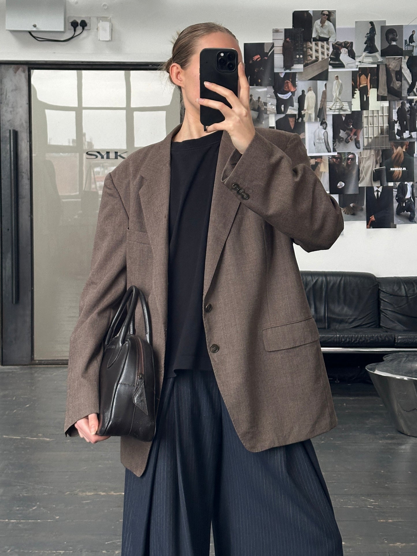 Christian Dior Monsieur 1990s Wool Single Breasted Blazer - 46R/XXL