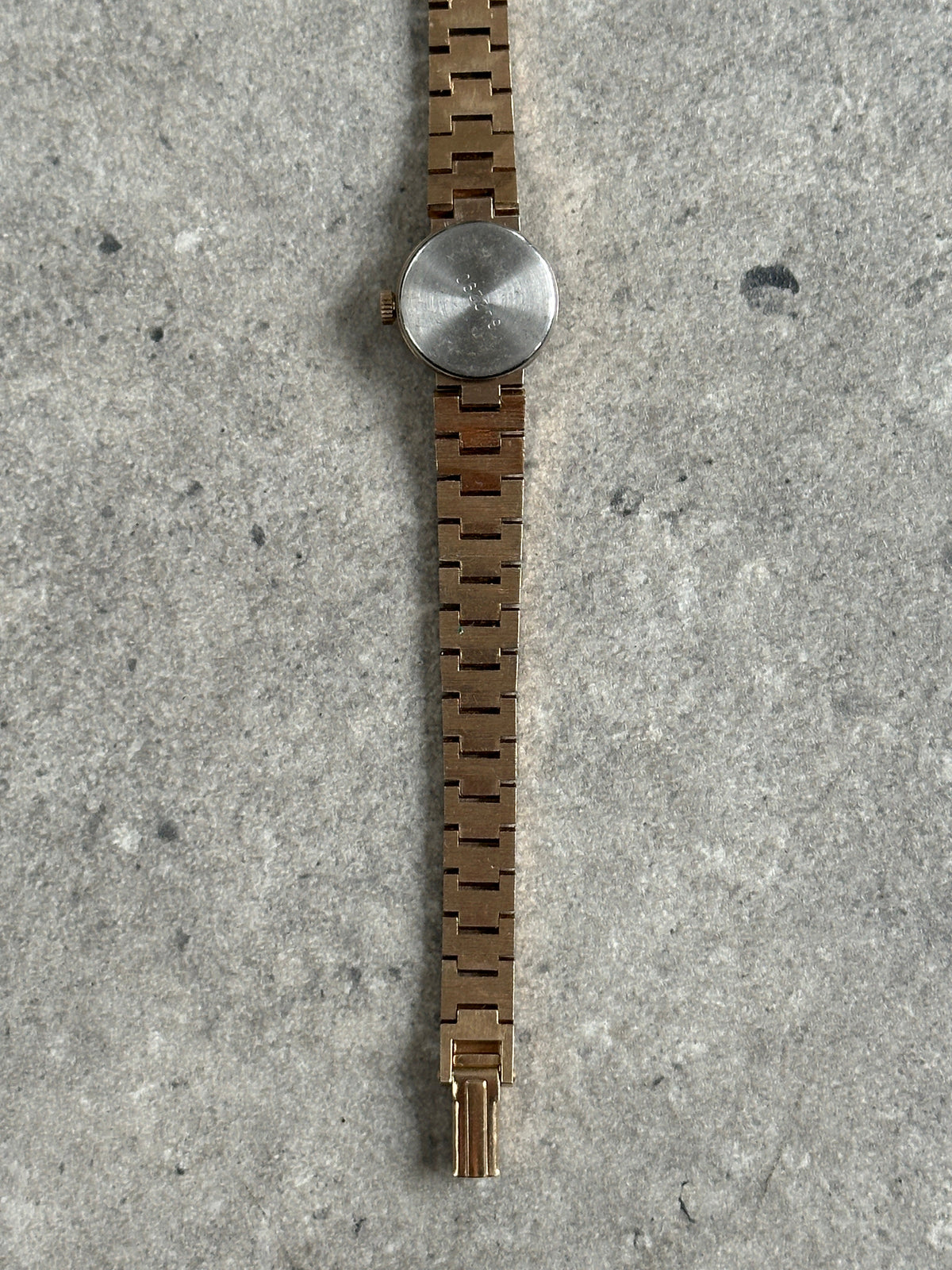 Regus 1970s Swiss Jewel Gold Tone Mechanical Watch