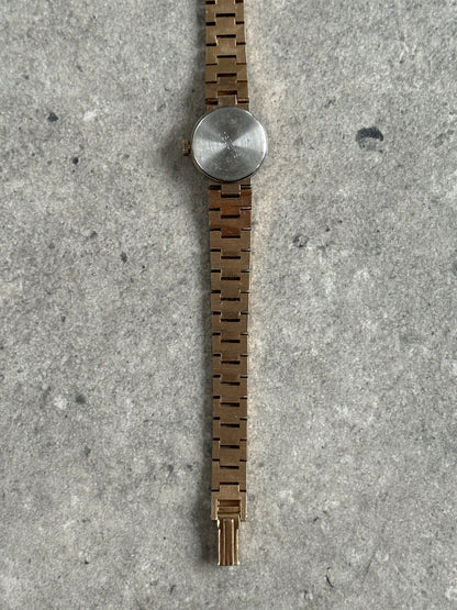 Regus 1970s Swiss Jewel Gold Tone Mechanical Watch