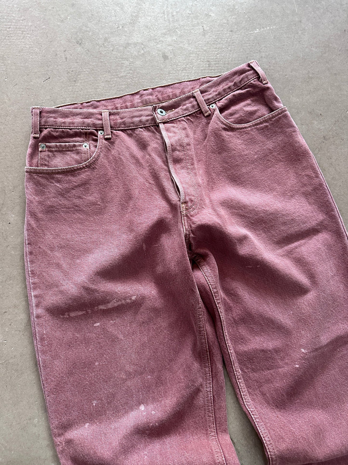 1990's Levi's 412 Orange Tab Jeans - 34 x 30 | Default Title, Multicoloured