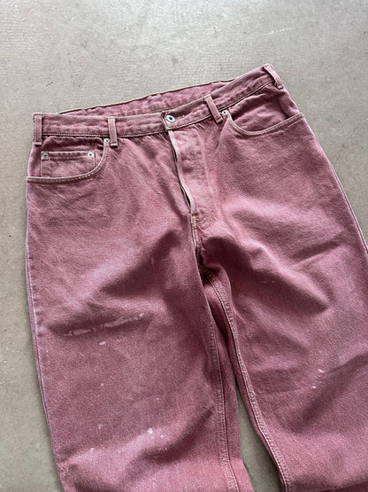 1990's Levi's 412 Orange Tab Jeans - 34 x 30 | Default Title, Multicoloured