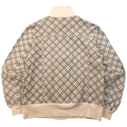 Vintage 2000s Burberry Blue Label Nova Check Zip Up Sweatshirt Womens Size S | Small, Multicoloured