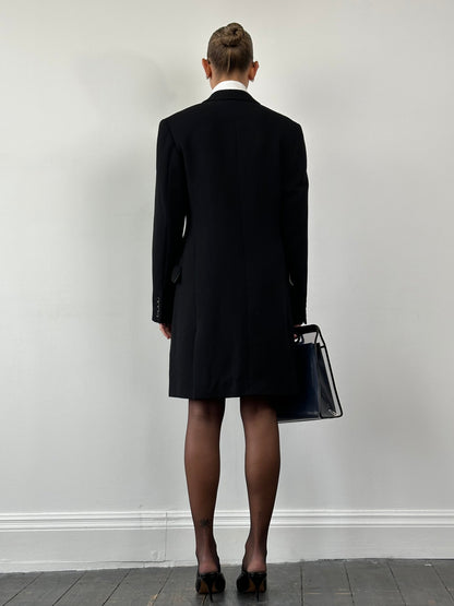 Dolce & Gabbana D&G Pure Wool Single Breasted Coat - M