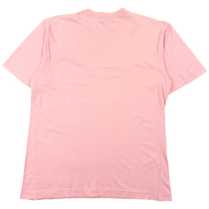 Vintage 90s Fendi Embroidered T Shirt | Small, Pink