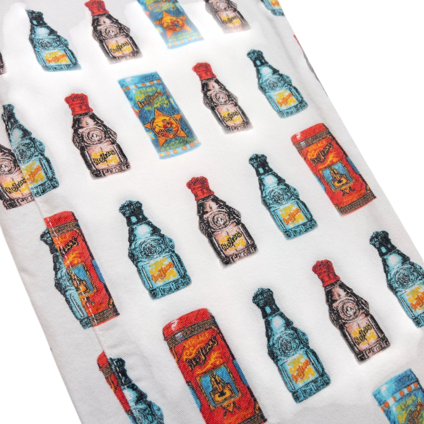 Vintage 90s Versace Jeans Couture Perfume Bottle Trousers Size W31