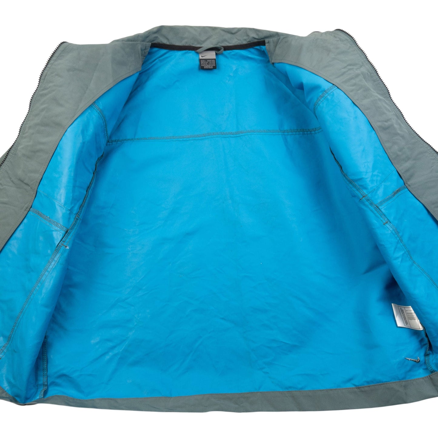 Vintage 2000s Nike Zip Up Rain Jacket Size L | Large, Multicoloured