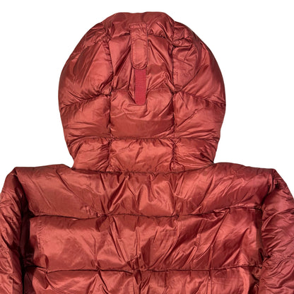 Montbell Light Alpine Down Puffer Jacket In Red ( XL )