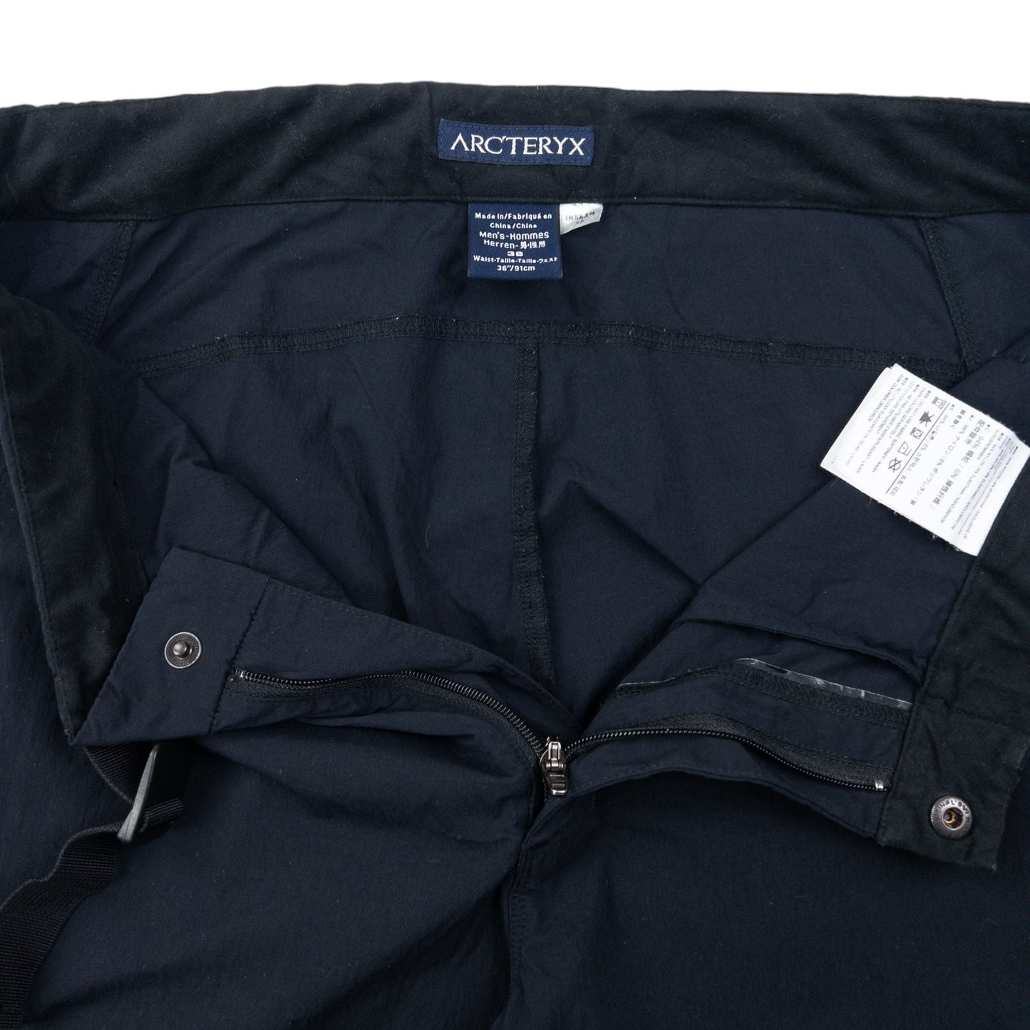 Vintage Arcteryx Lightweight Belt Waist Trousers Size W36