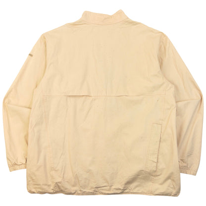 Vintage 2000s Burberry Golf Waterproof Jacket Size L | Large, Beige