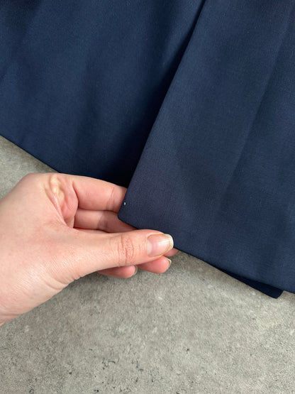 Italian Vintage 1990s Pure Tasmanian Wool Double Breasted Blazer - 42R/XL