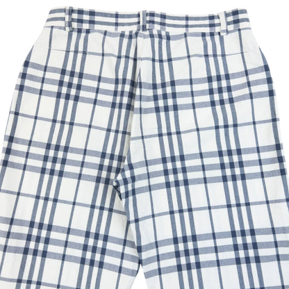 Vintage 2000s Burberry Nova Check Jacket & Trousers Set Womens Size M | Medium, White, Navy