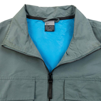 Vintage 2000s Nike Zip Up Rain Jacket Size L | Large, Multicoloured