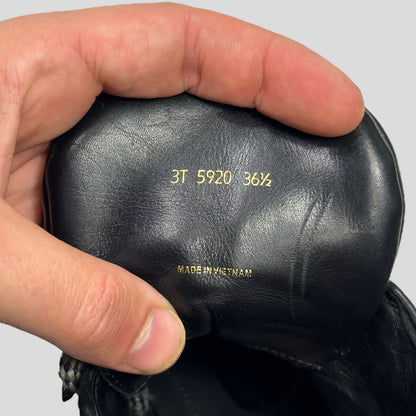 Prada Milano Leather Combat Boots - UK4.5/5 | O/S, Camo