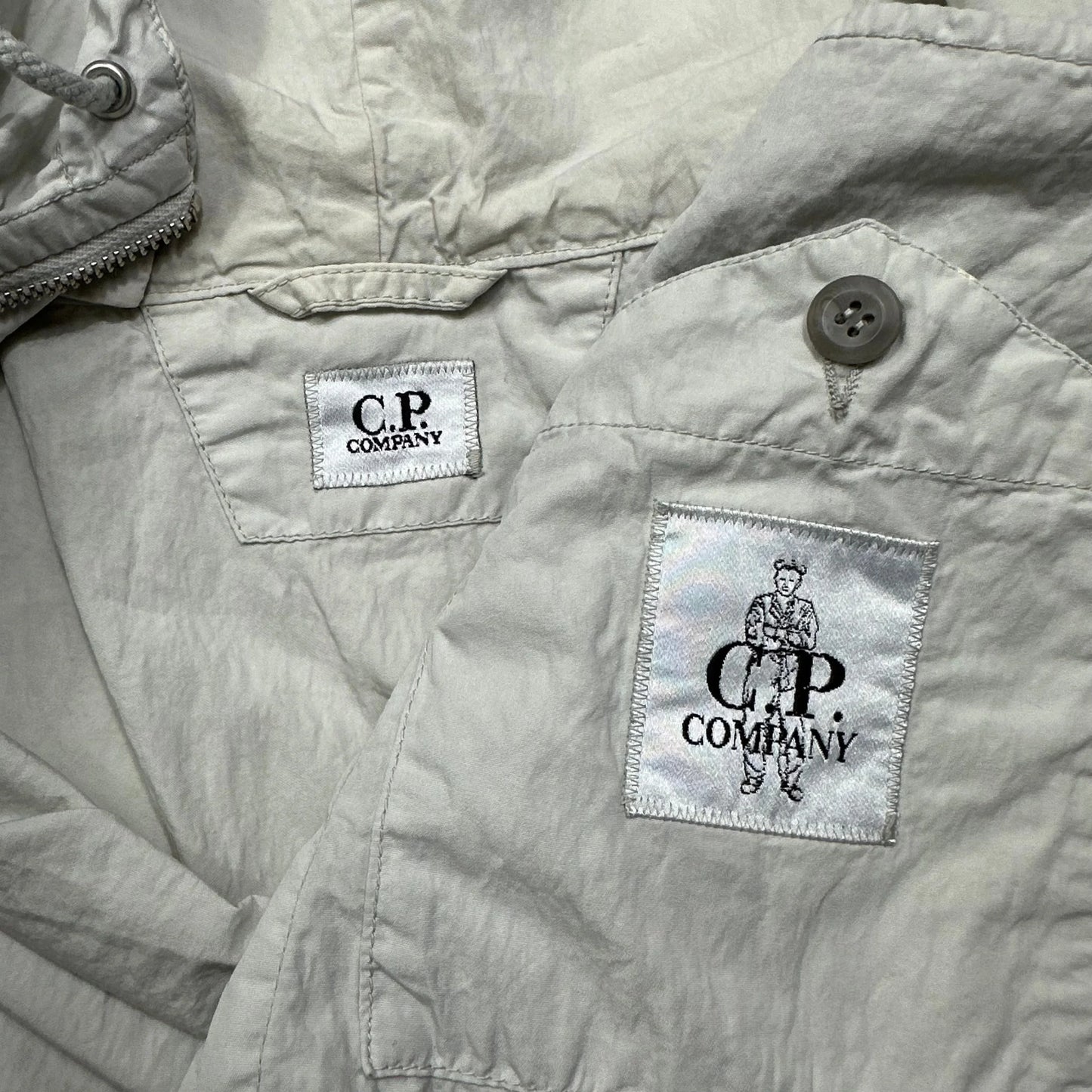 CP Company Nylon Shimmer Goggle Lens Windbreaker Jacket - IT50