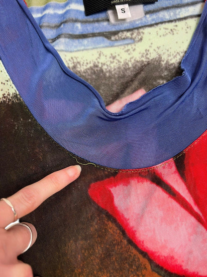 Jean Paul Gaultier 1990s rose dress